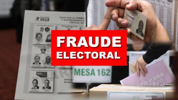 fraude electoral