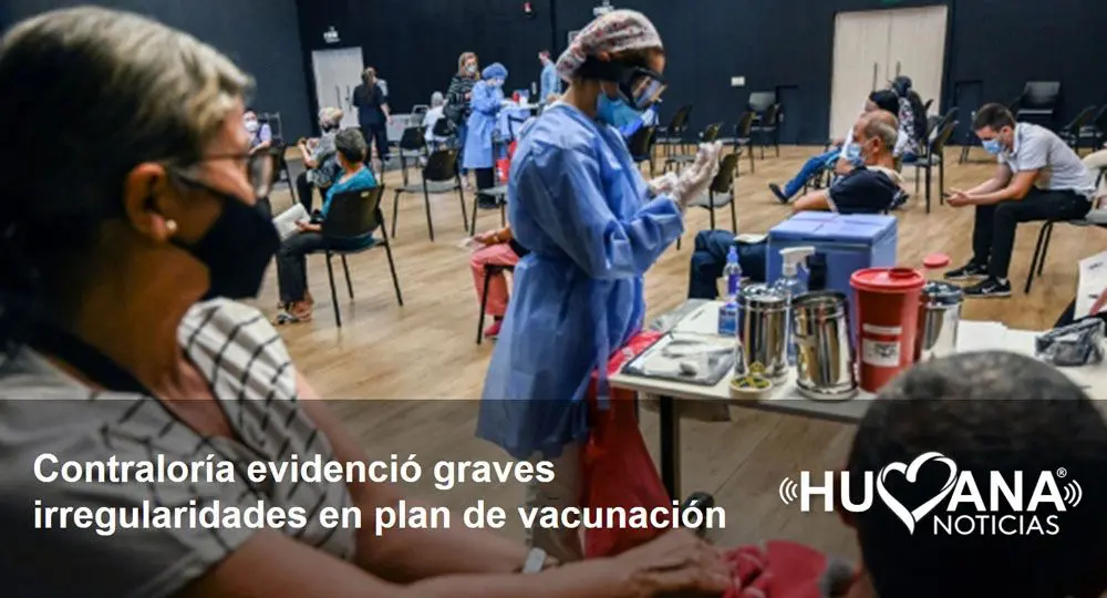 Irregularidades plan nacional de vacunación