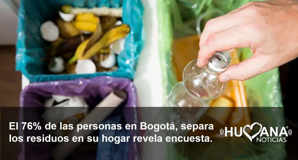 encuesta revela que en bogota las personas si separan los residuos en su hogar