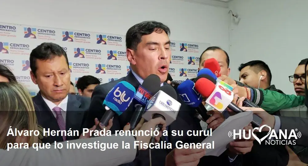 Álvaro Hernán Prada Renuncia a su curul