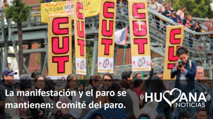 semantiene Centrales obreras firmes en salir a marchar pese a la decisión del Tribunal de Cundinamarca