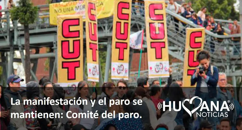 Centrales obreras firmes en salir a marchar pese a la decisión del Tribunal de Cundinamarca