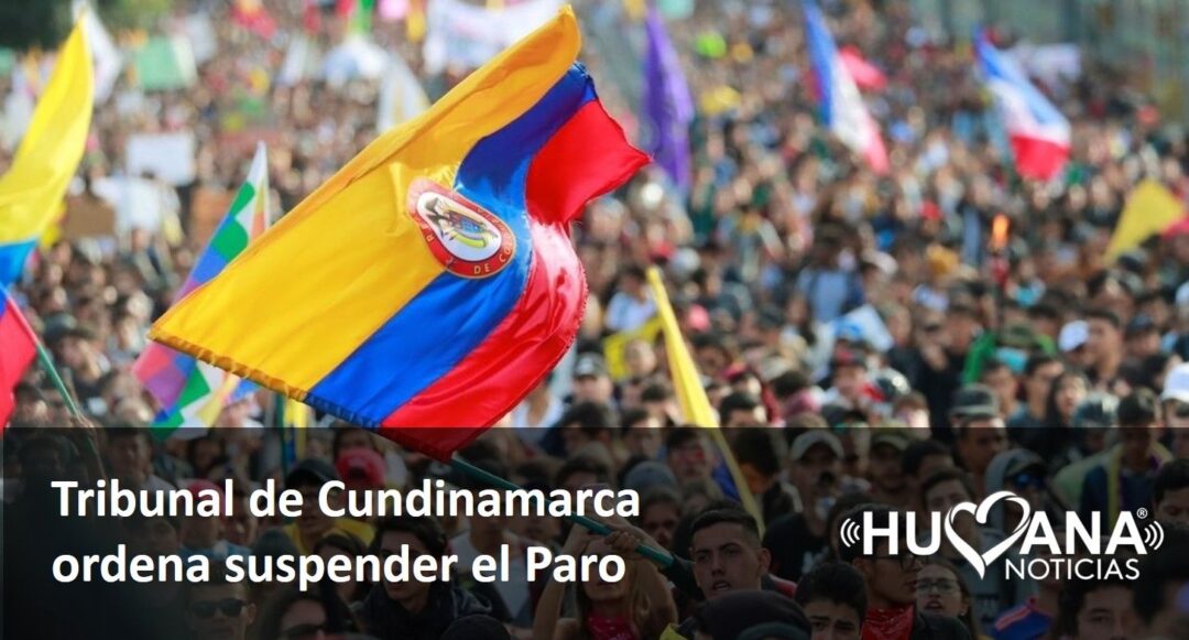 El Tribunal Administrativo de Cundinamarca ordena suspender las marchas del 28 de abril.