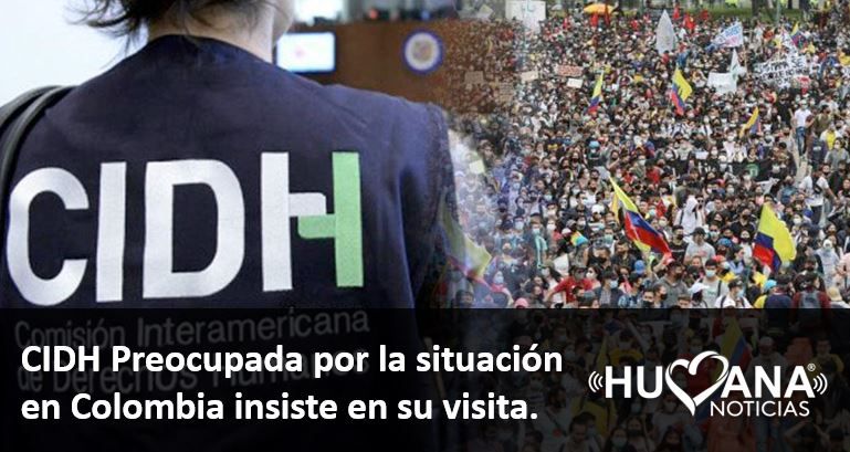 CIDH preocupada por la situación que atraviesa el Colombia, insiste en hacer una verificación