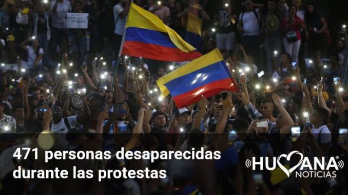 desaparecidosen protestas 471 personas desaparecidas en medio de las protestas en colombia
