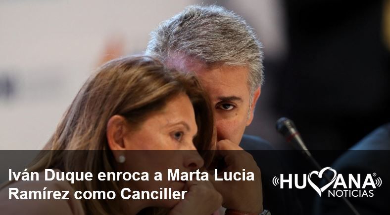 Marta Lucia Ramirez es nombrada canciller