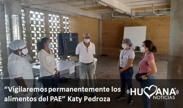 Personera de Santa Lucía Atlántico se compromete a vigilancia permanente de alimentos del PAE