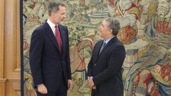 Duque en España Collar de Isabel la Católica Iván Duque